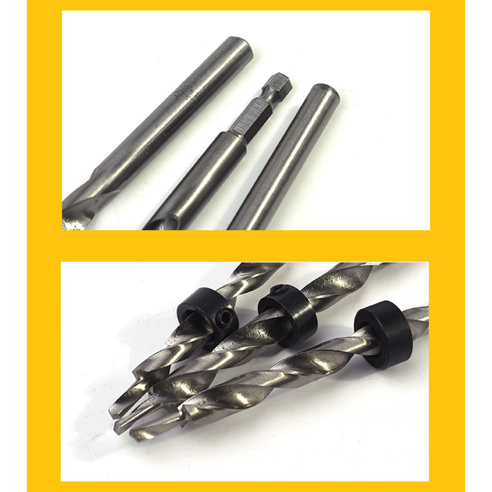 Woodworking Drill - Hex Shank Drill Bit Set 9.5Mm