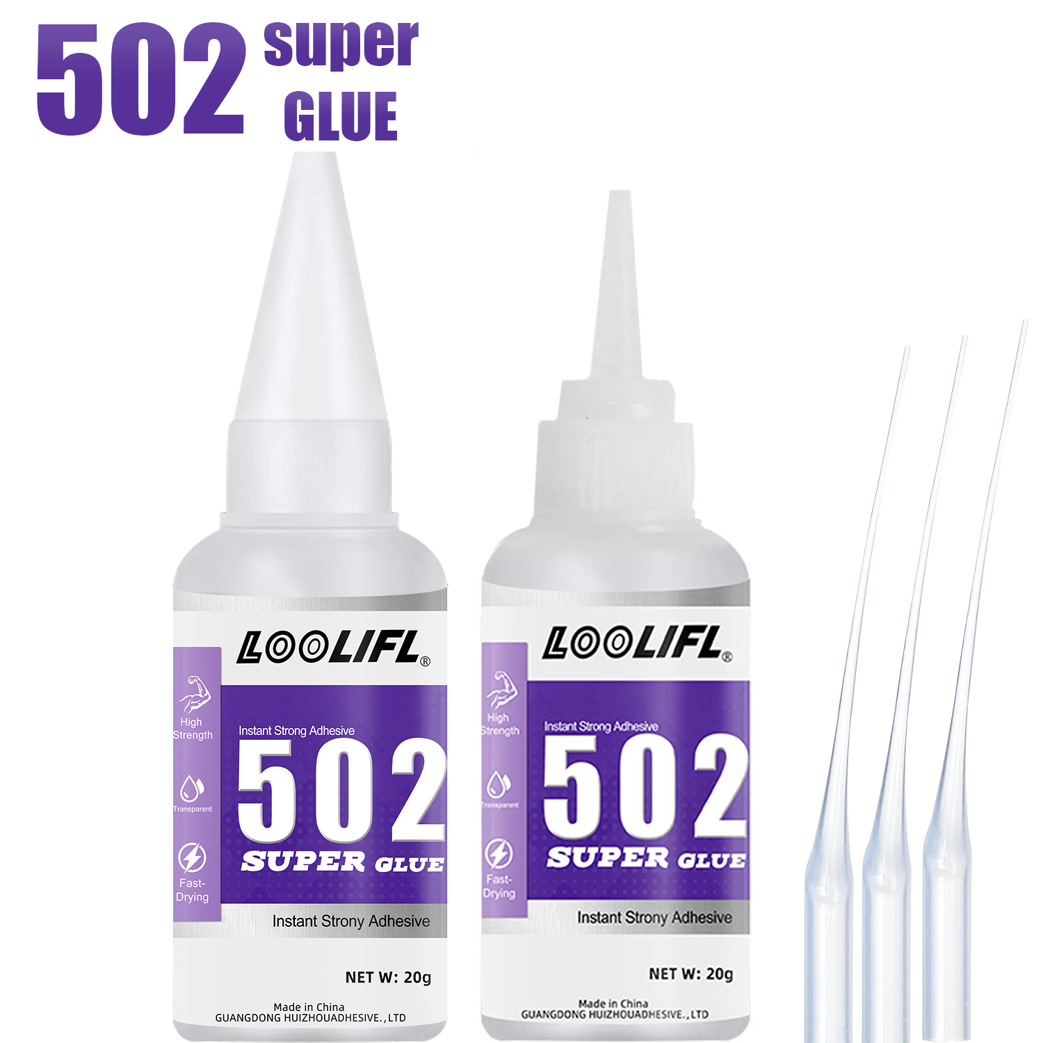 Woodworking Glue - 502 Super Glue Quick-drying Strong Cyanoacrylate