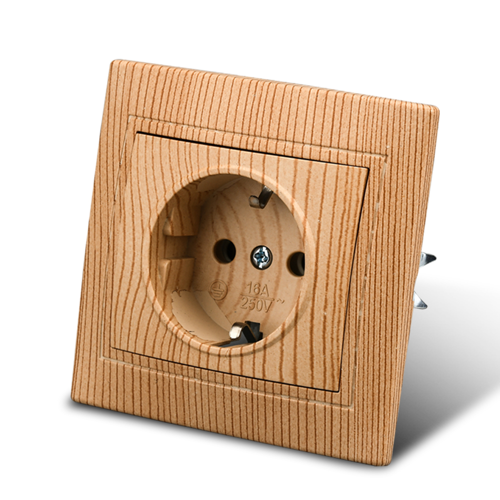 Woodworking Zone - WESA Wood Power Socket 16A EU