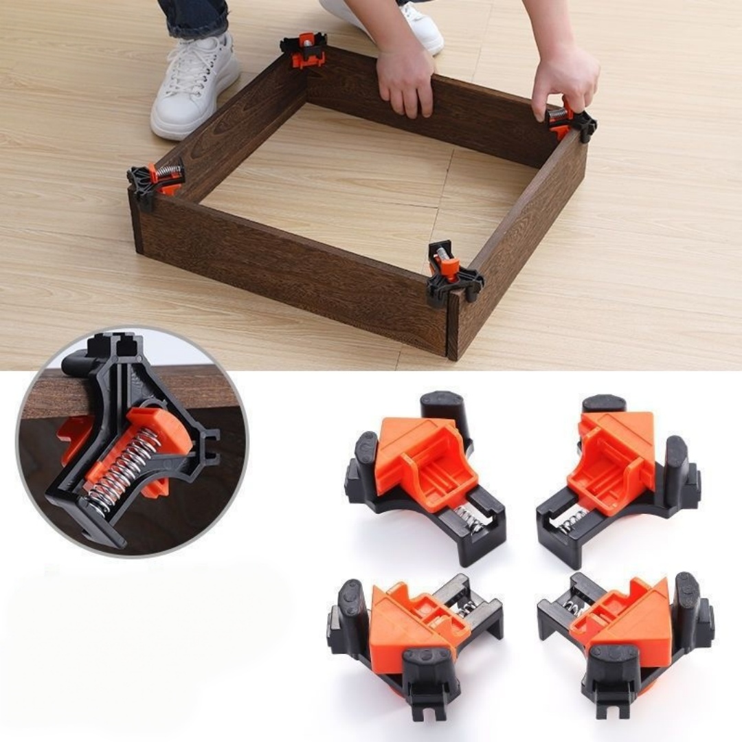 Woodworking Product - 4pcs 90° Right Angle Clamp Fixing