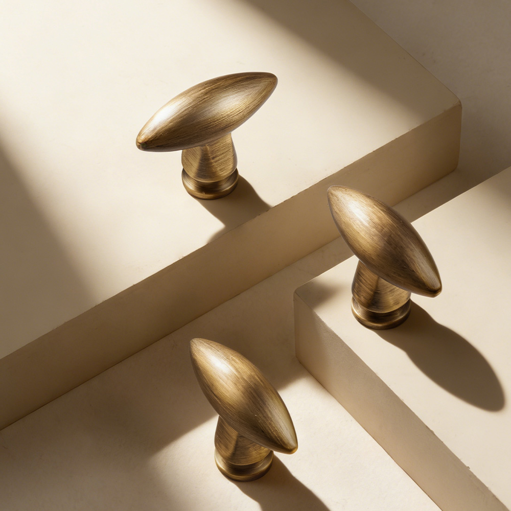 Woodworking Inspiration - Solid Brass Furniture Handles CRetro-inspired Distressed