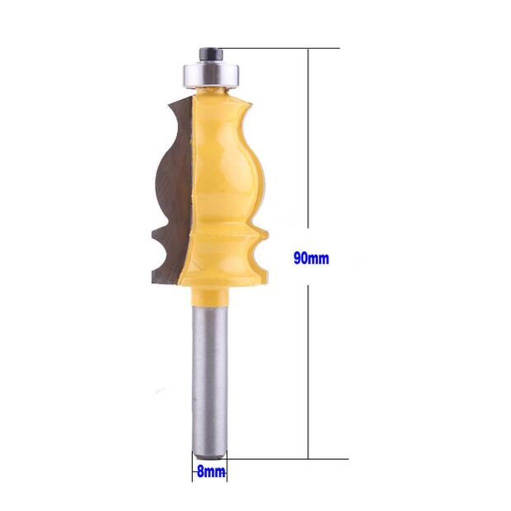 Woodworking Kickback - Ogee Chisel Cutter Carbide Woodworking Router