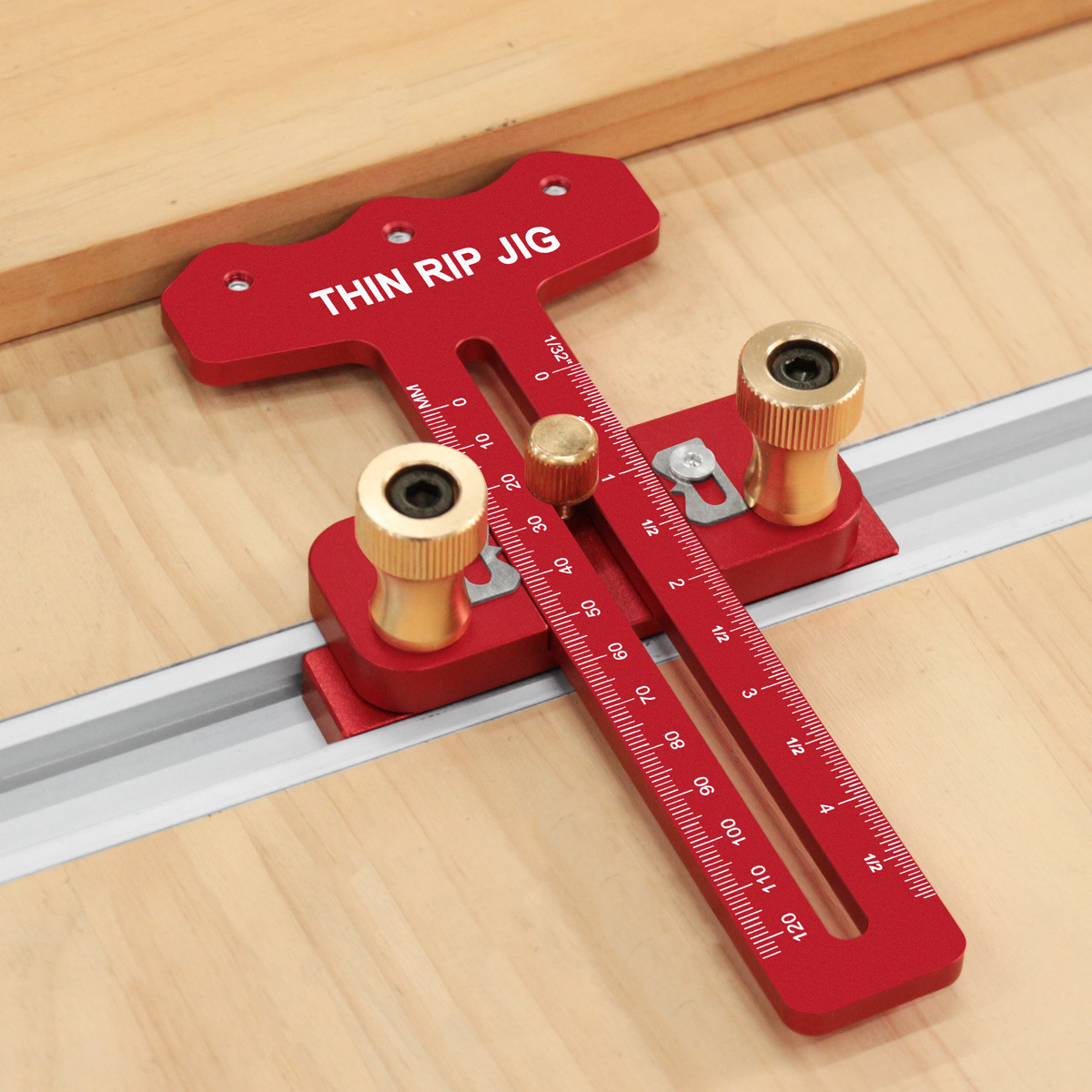 Woodworking Rasp - Thin Rip Table Saw Jig,3 Pulleys