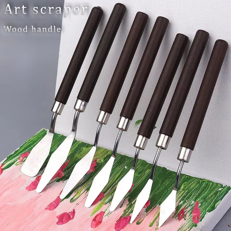 Drawknife Blade - ​7 PCS Artist Palette Knife Set,