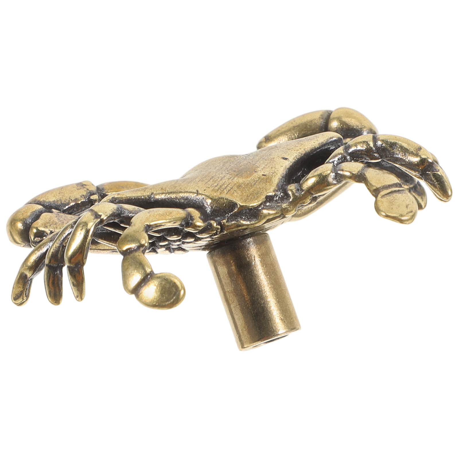 Woodworking Inspiration - Brass Crab Drawer Pull Handles Nautical