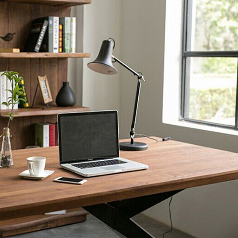 Nordic solid wood desk wrought - Woodworking Lofts recension och pris