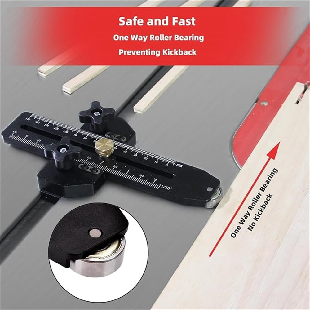 Precision Table Saw Thin Rip J - Woodworking Kickback recension och pris