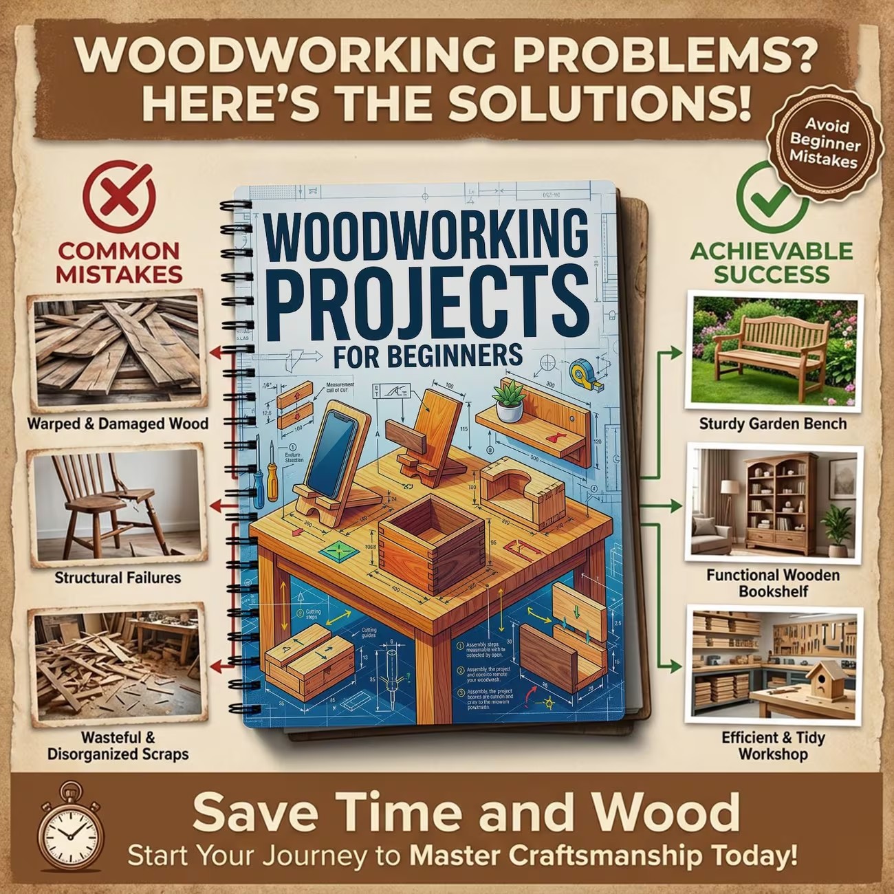 Easy Woodworking Plans for Beg - Woodworking Ideas For Beginners recension och pris