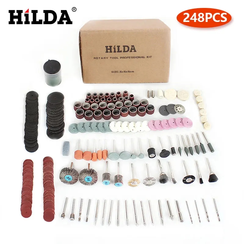 HILDA Rotary Tool Accessories  - Woodworking Videos recension och pris