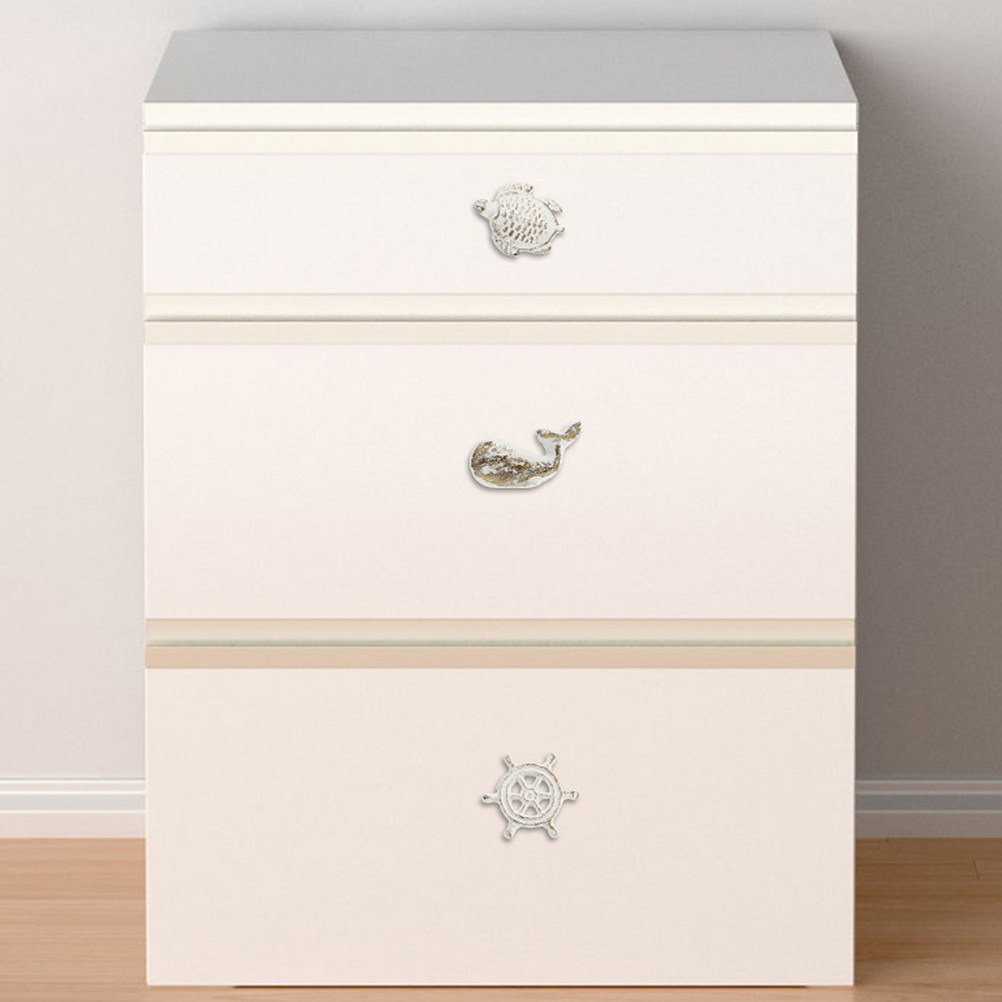 2Pcs Whale Inspired Cabinet Kn - Woodworking Inspiration recension och pris