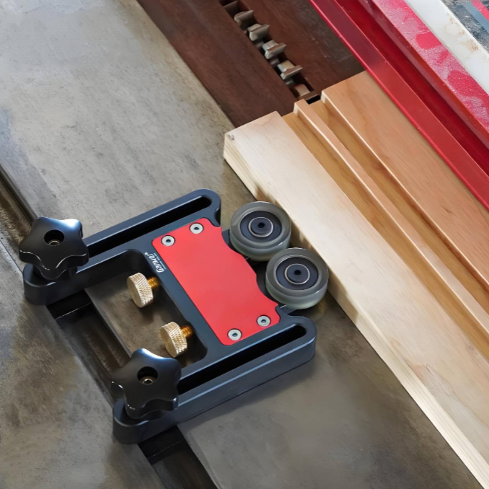 Featherboard Anti-Kickback Tab - Woodworking Kickback recension och pris