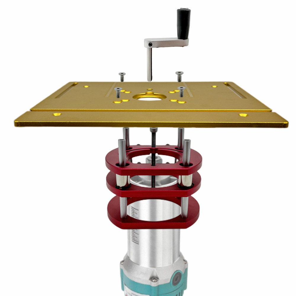 Aluminum Router Lift Kit with  - Woodworking Videos recension och pris