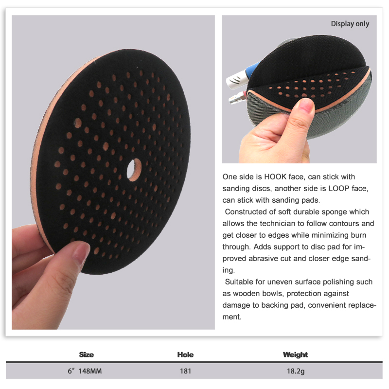 6 Inch Soft Sponge Interface P - Woodworking Videos recension och pris