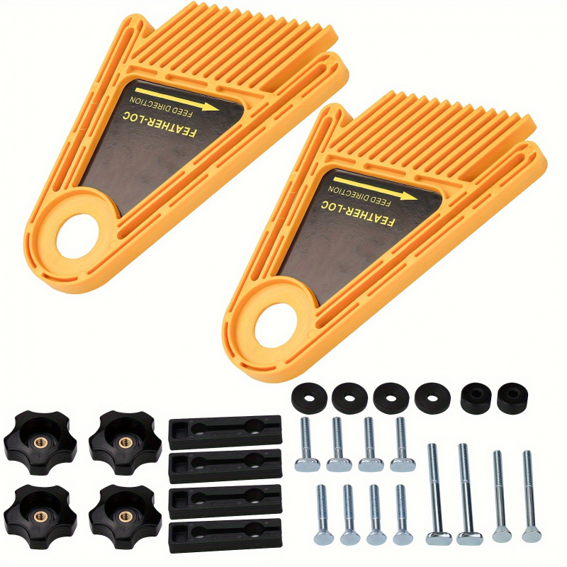 ‌2Pcs ABS Featherboards for Ta - Woodworking Kickback recension och pris