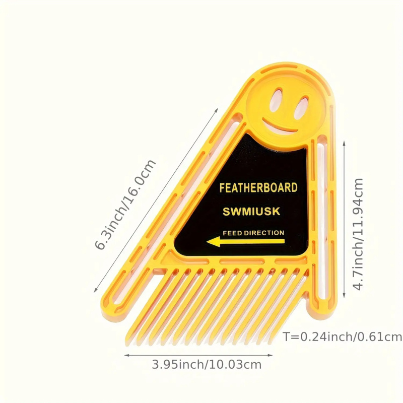 ‌2Pcs ABS Featherboards for Ta - Woodworking Kickback recension och pris
