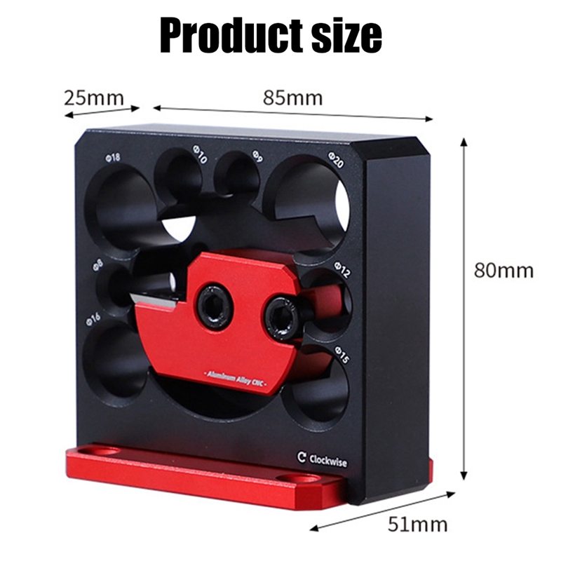 Adjustable Dowel Maker Jig 8Mm - Woodworking Drill recension och pris