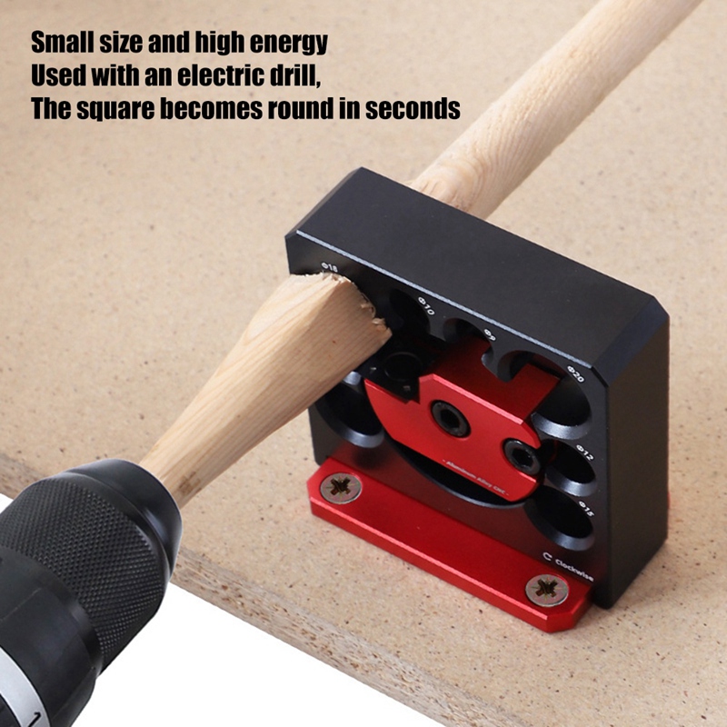 Adjustable Dowel Maker Jig 8Mm - Woodworking Drill recension och pris