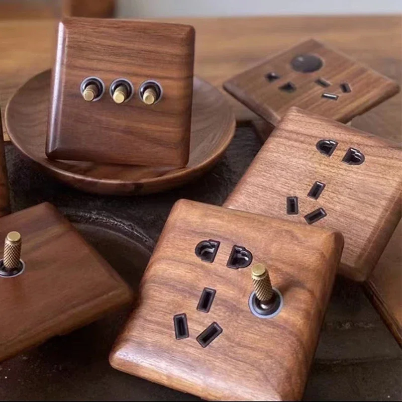 T&i Wood Switch Socket, 86 Wal - Woodworking Zone recension och pris