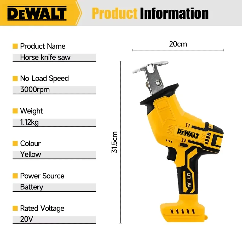 Dewalt  Brushless Reciprocatin - Woodworking Rasp recension och pris