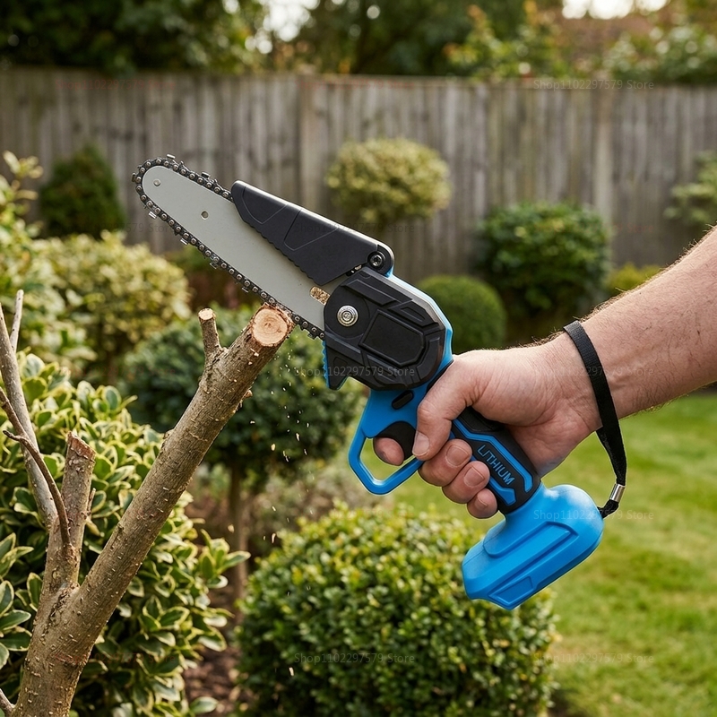6 Inch Cordless Electric Chain - Woodworking Yard Projects recension och pris