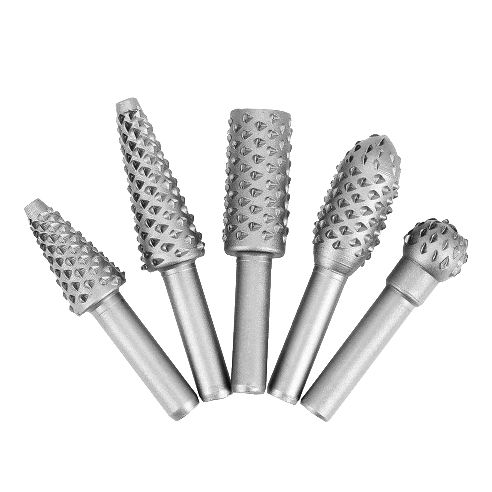 5Pcs Rotary Burr Rasp Woodwork - Woodworking Drill recension och pris