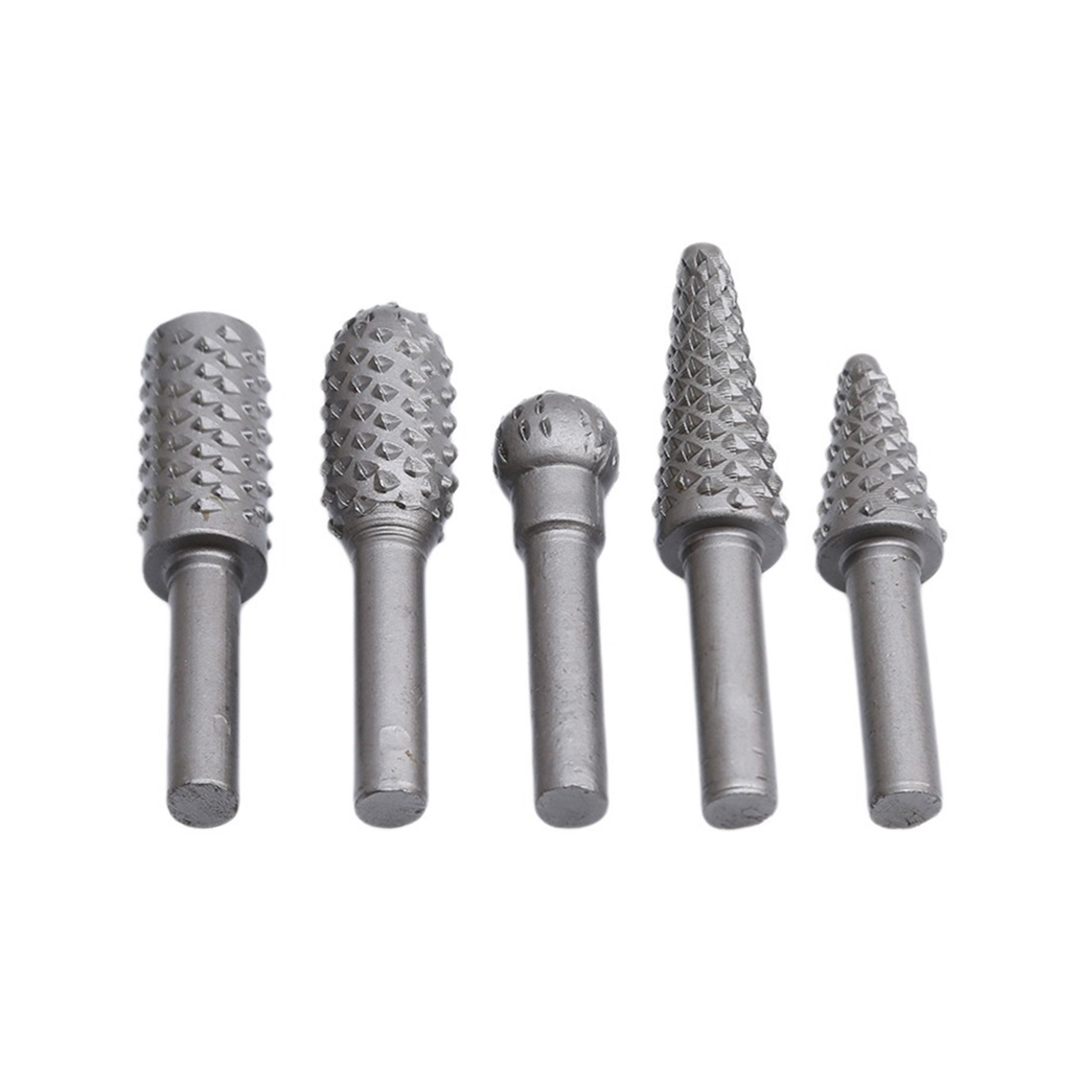5Pcs Rotary Burr Rasp Woodwork - Woodworking Drill recension och pris