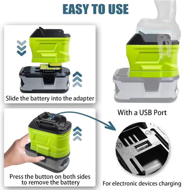 HOT Battery Adapter Converter  - Woodworking Videos recension och pris