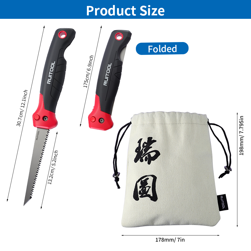 Folding Drywall Jab Saw 8 TPI  - Woodworking Rasp recension och pris