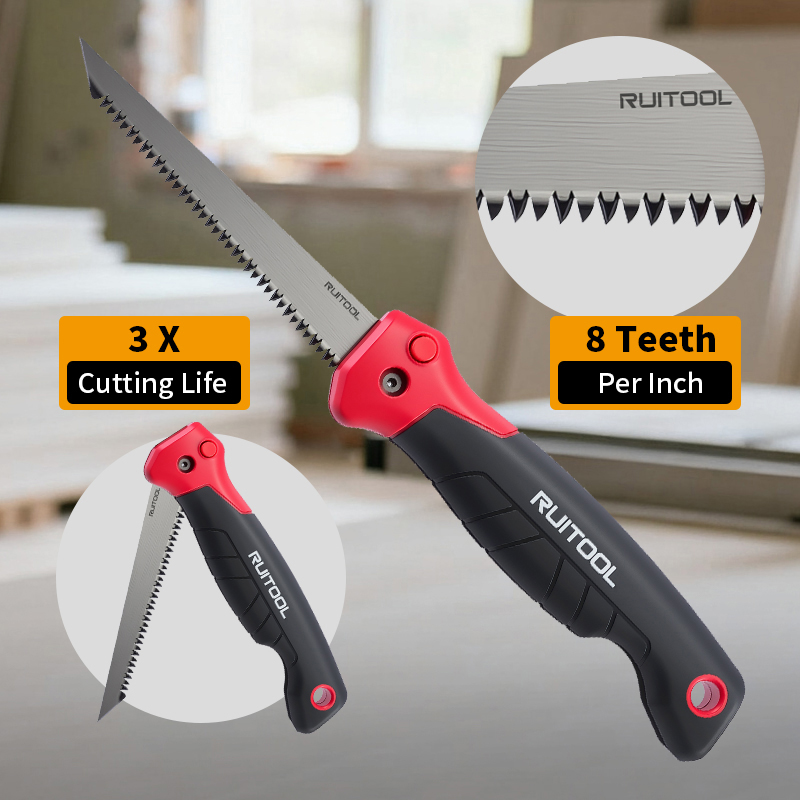 Folding Drywall Jab Saw 8 TPI  - Woodworking Rasp recension och pris