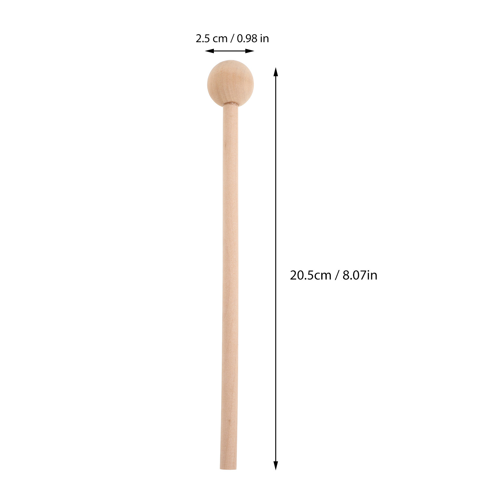 2Pcs Wooden Percussion Mallets - Woodworking Xylophone recension och pris