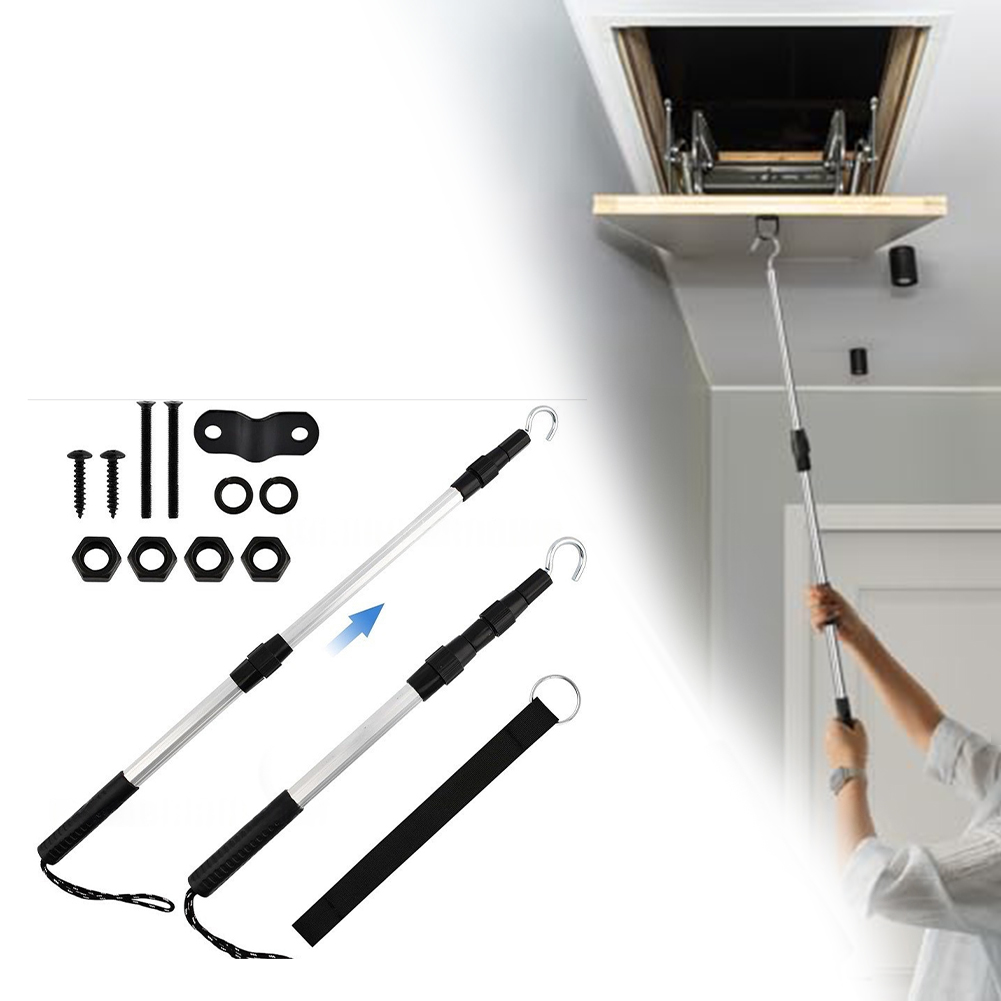 Telescopic Attic Stair Pull Do - Woodworking Lofts recension och pris