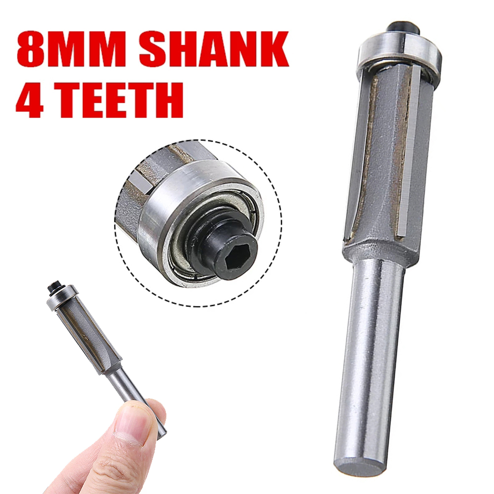 Double Bearing Flush Trim Rout - Woodworking Kickback recension och pris