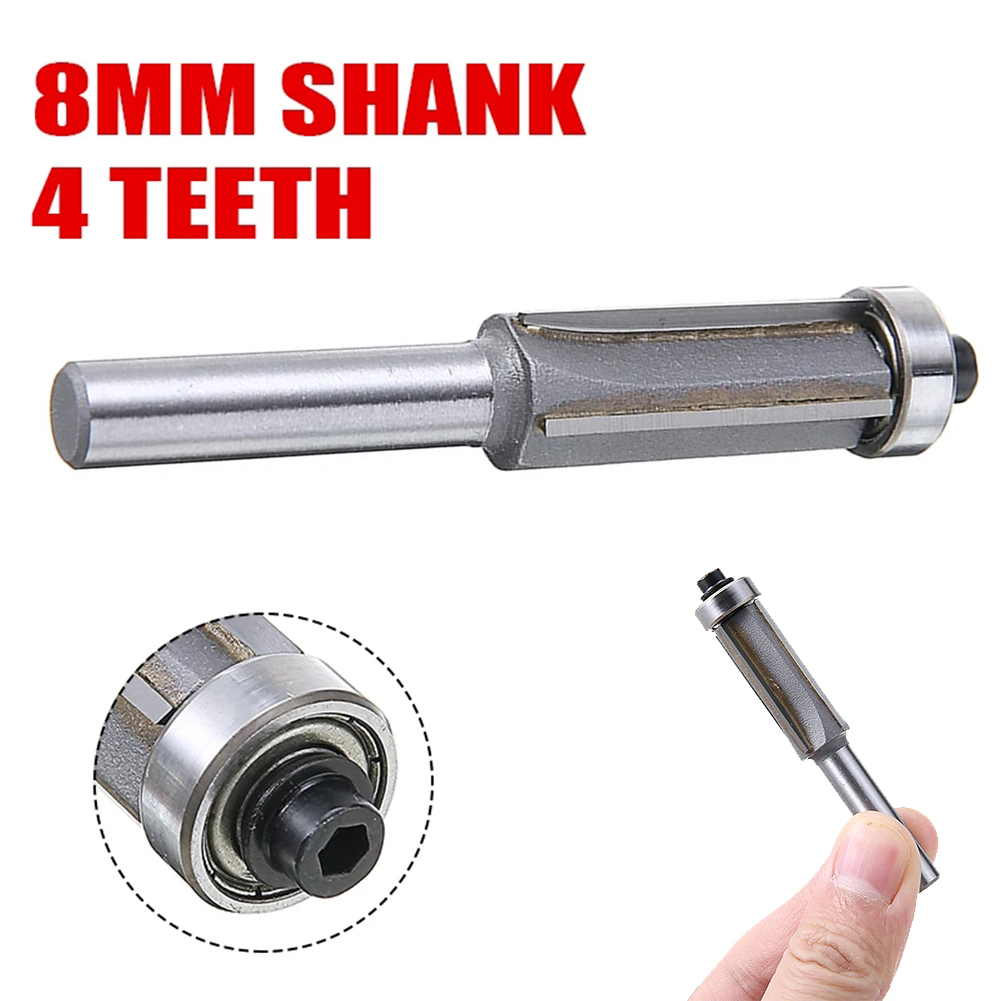 Double Bearing Flush Trim Rout - Woodworking Kickback recension och pris