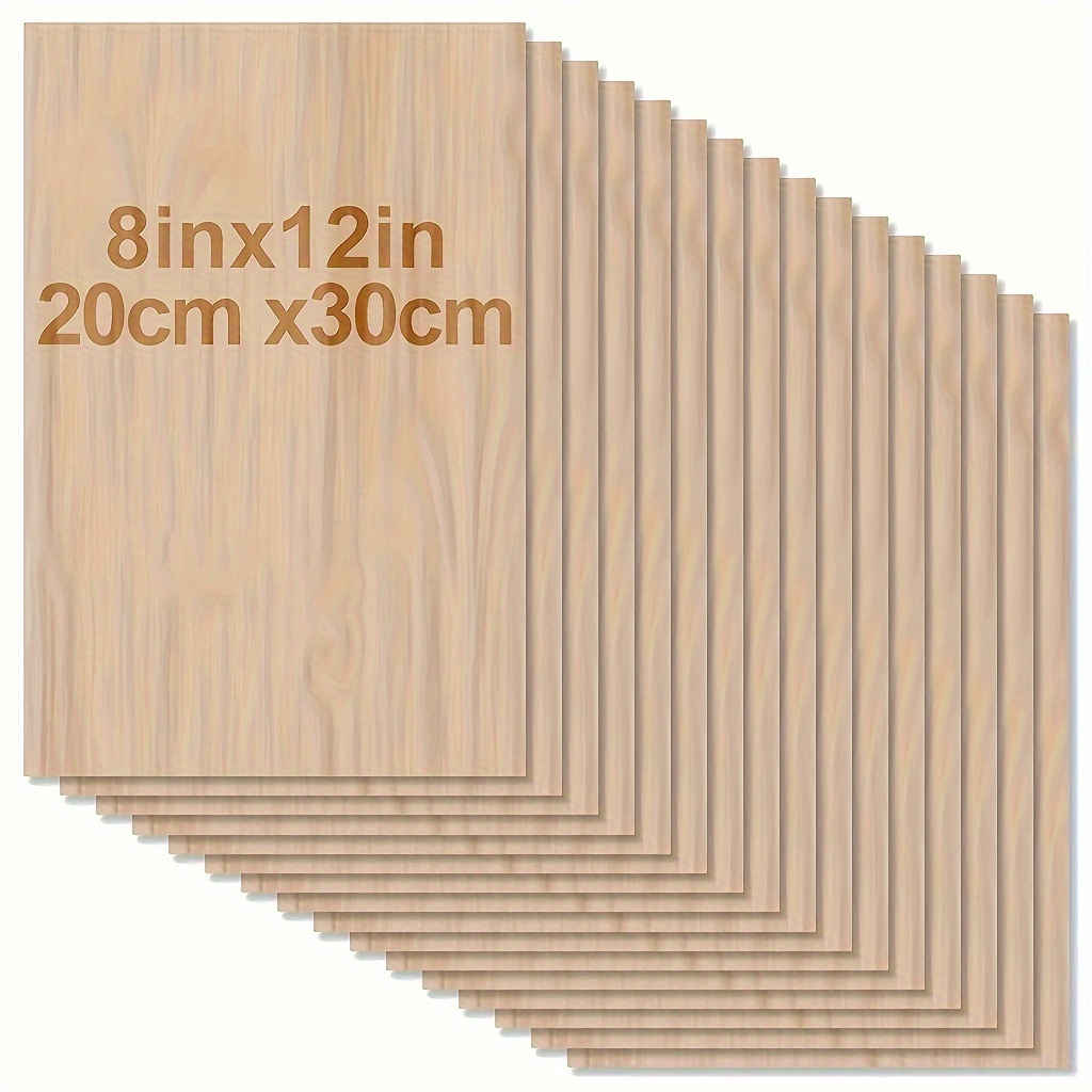 4/8 Pieces of Wood for Crafts  - Woodworking Zone recension och pris
