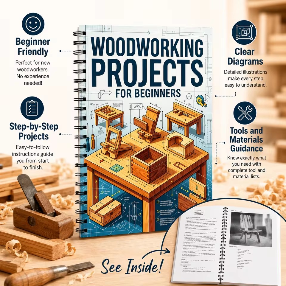 Easy Woodworking Plans for Beg - Woodworking Ideas For Beginners recension och pris