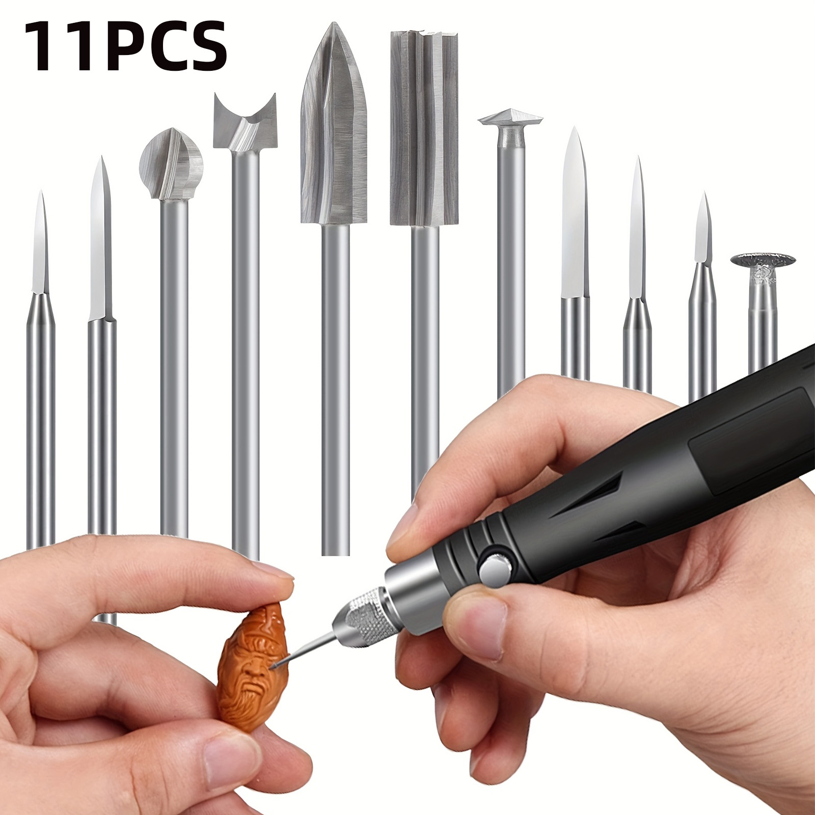 11PCS HSS Engraving Drill Bits - Woodworking Videos recension och pris